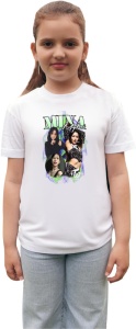 Tricou copii cu formatia MINA TWICE , din bumbac 100% - Img 3