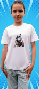 Tricou copii cu formatia NEW YANS , din bumbac 100% - Img 8