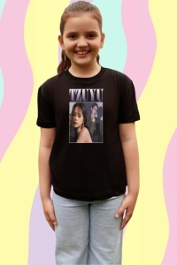 Tricou copii cu formatia TZUYU , din bumbac 100% - Img 3
