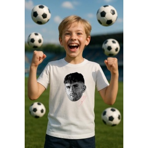 Tricou Copii cu Fotbalistul Christian Pulisic - AC Milan