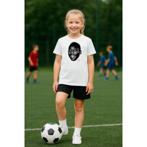Tricou Copii cu Fotbalistul Edson Arantes do Nascimento - Brazil - Img 7