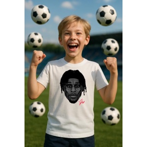 Tricou Copii cu Fotbalistul Jeremie Frimpong - Bayer Leverkusen - Img 6