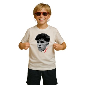 Tricou Copii cu Fotbalistul Pau Cubarsi FC Barcelona - Img 3