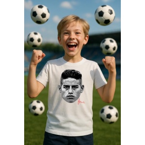Tricou Copii cu Fotbalistul Reece James - Chelsea FC - Img 6