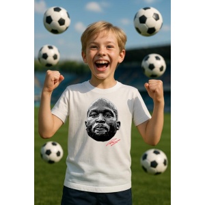 Tricou Copii cu Fotbalistul Romelu Lukaku - AS Roma