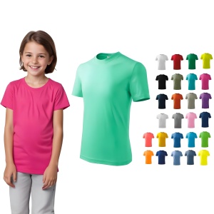Tricou Copii din Bumbac 100% | 18 Culori Disponibile