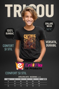 Tricou Copii din bumbac 100%, personalizat cu personajul Chewie - Img 9