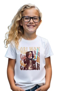 Tricou Copii din bumbac 100%, personalizat cu personajul Obi Wan - Img 2