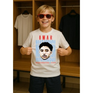 Tricou Copii din bumbac cu fotbalistul Omar Khaled Mohamed Marmoush-Eintracht Frankfurt - Img 7