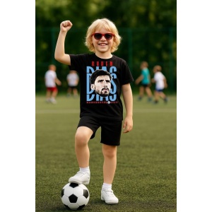 Tricou Copii din bumbac cu fotbalistul Rafael Alexandre da Conceicao Leao-AC Milan - Img 5