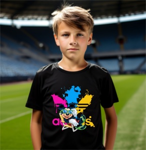 Tricou copii din bumbac personalizat haios Mickey Mouse Club - Cadou - Img 3