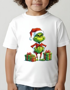 Tricou copii - GRINCH BRINGING GIFTS - Img 2
