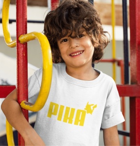 Tricou copii haios personalizat - Pika - din bumbac, personalizat - Cadou - Img 4