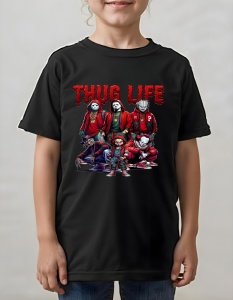 Tricou copii - Horror ThugLife - Img 2