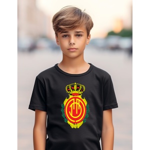 Tricou copii RCD Mallorca din bumbac 100% - Img 7