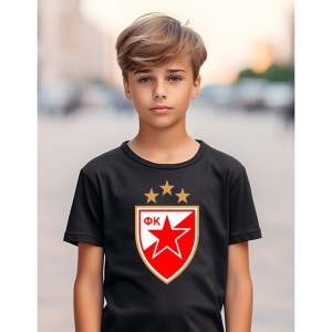 Tricou copii Red Star Belgrade din bumbac 100% - Img 7