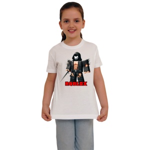 Tricou Copii Roblox Aruncatorul De Pizza din bumbac 100% - Img 3