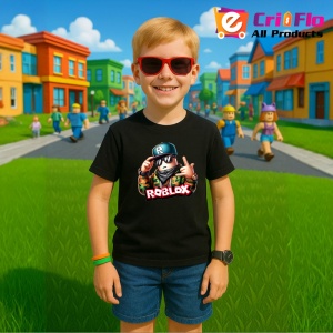 Tricou Copii Roblox Boxerul Erorii din bumbac 100% - Img 5