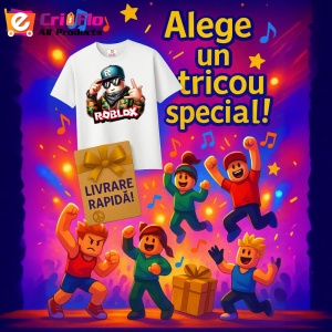 Tricou Copii Roblox Boxerul Erorii din bumbac 100% - Img 10
