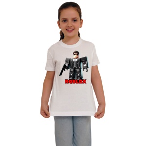 Tricou Copii Roblox Curcubeu Smecher din bumbac 100% - Img 3