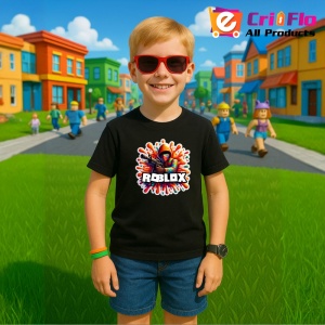 Tricou Copii Roblox Luptatorul Ripped din bumbac 100%