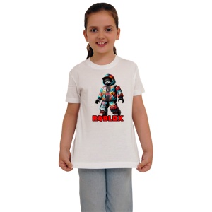Tricou Copii Roblox Paznicul Mask din bumbac 100% - Img 3