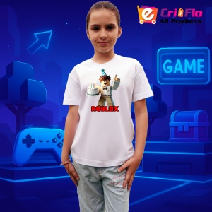 Tricou Copii Roblox Plimbaretul din bumbac 100% - Img 8