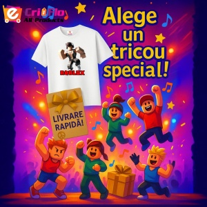 Tricou Copii Roblox Super Boxer din bumbac 100% - Img 10