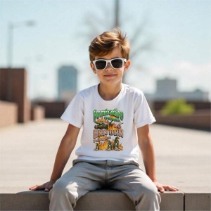Tricou Copii Tralalelo Tra la la Bombadiro VS Brr Patapim Funny Italian Brainrot Meme Graphic T-Shirt (1) - Img 4