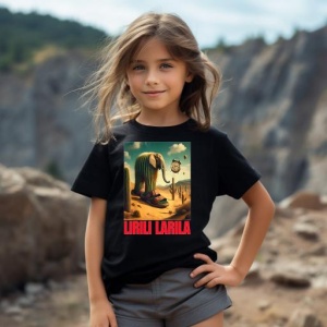 Tricou Copii Tralalelo Tra la la Lirili Larila - Italian Brainrot Meme T-Shirt - Img 5