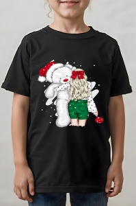 Tricou Craciun copii - Christmas Bear - Img 2