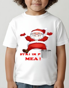 Tricou Craciun copii - Stai in Poala Mea