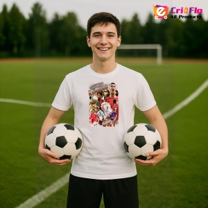 Tricou Cristiano Ronaldo CR7 - Copii | Dama | Barbat - Img 3
