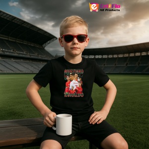 Tricou Cristiano Ronaldo Portugalia Campion All time - Copii | Dama | Barbat - Img 5