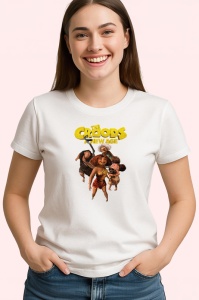 Tricou Croods familia preistorica in aventuri comice si pline de actiune, Copii | Dama | Barbat - Img 3