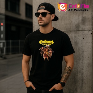 Tricou Croods familia preistorica in aventuri comice si pline de actiune, Copii | Dama | Barbat , tricou negru - Img 11