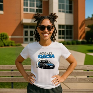 Tricou Dacia Logan Derapaje Controlate Campioana - Copii | Dama | Barbat - Img 7