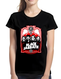 Tricou dama - BLACK SABBATH - Img 2