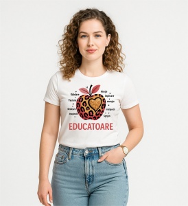 Tricou dama Calitatile unei Educatoare