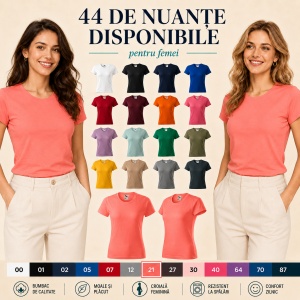 Tricou damă cambrat pentru femei