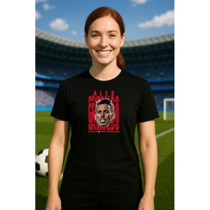 Tricou Dama cu fotbalistul Alejandro Grimaldo Garca-Bayer 04 Leverkusen din bumbac 100% - Img 6