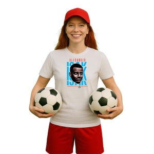 Tricou Dama cu fotbalistul Alexander Isak-Newcastle United din bumbac 100% - Img 11