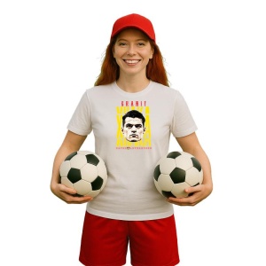 Tricou Dama cu fotbalistul Granit Xhaka-Bayer Leverkusen din bumbac 100% - Img 11