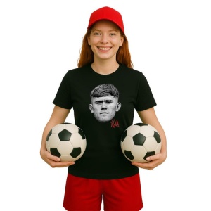 Tricou Dama cu fotbalistul Lewis Hall-Newcastle United din bumbac 100% - Img 7