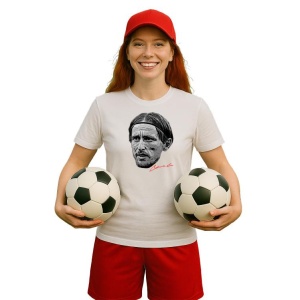 Tricou Dama cu fotbalistul Luka Modric Real Madrid din bumbac 100% - Img 9