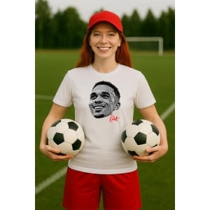 Tricou Dama cu fotbalistul Trent Alexander-Arnold-Liverpool FC din bumbac 100% - Img 4