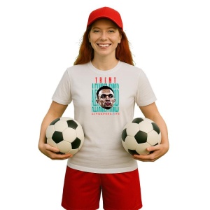 Tricou Dama cu fotbalistul Trent Alexander-Arnold-Liverpool FC din bumbac 100% - Img 11