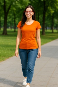 Tricou Dama decoltat, din bumbac 100% - Img 13