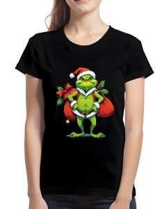 Tricou dama - GRINCH WITH GIFTS - Img 2