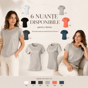 Tricou Damă Malfini Chance GRS 811 – Poliester Reciclat, Extra Dry, Croială Lejeră - Img 8